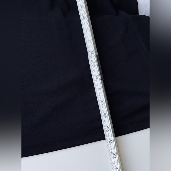 Jones New York Black Cross-Strap Midi Dress Low Back Formal Cocktail Date Night - Picture 7 of 11